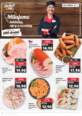 akční leták Kaufland 27.7.2022-2.8.2022