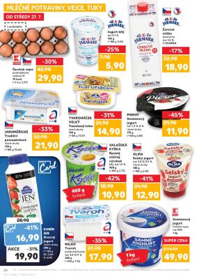 akční leták Kaufland 27.7.2022-2.8.2022