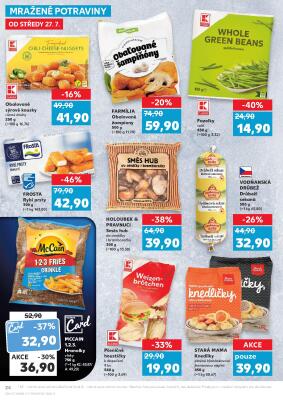akční leták Kaufland 27.7.2022-2.8.2022