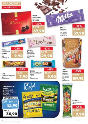 akční leták Kaufland 27.7.2022-2.8.2022