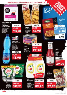 akční leták Kaufland 27.7.2022-2.8.2022