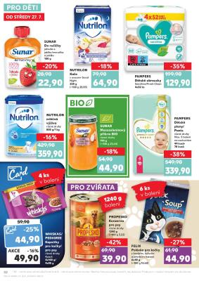 akční leták Kaufland 27.7.2022-2.8.2022