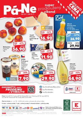 akční leták Kaufland 27.7.2022-2.8.2022