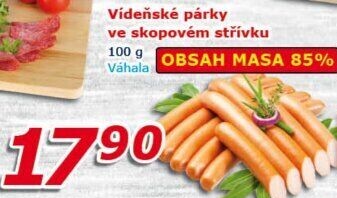 Párky vídeňské Váhala