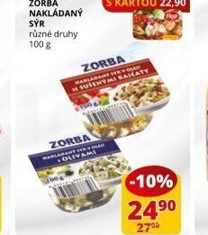 Zorba nakládaný sýr 100 g
