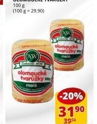 Olomoucké tvarůžky 100 g