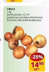 Cibule 1 kg