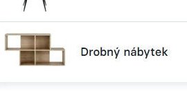 Drobný nábytek