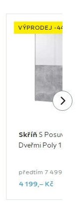 Skříň S Posuvnými Dveřmi Poly 1 - Möbelix akcniletaky.com