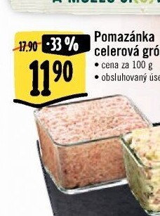 Celerová pomazánka - grónská