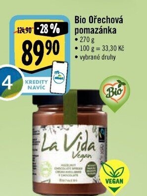 Čokokrém bez lepku La Vida Brinkers