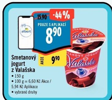 Jogurt smetanový ochucený z Valašska Mlékárna Valašské Meziříčí