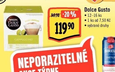 Kapsle Dolce Gusto Nescafé