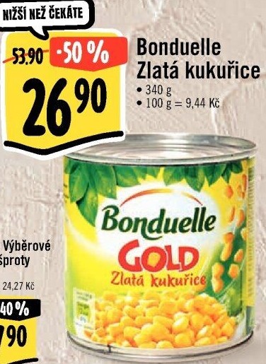 Kukuřice sterilovaná Gold Bonduelle