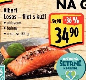 Losos filety Albert