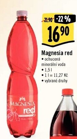 Minerální voda Magnesia Red
