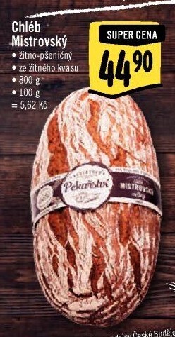 Mistrovský chléb Albert