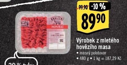 Mleté maso hovězí Albert