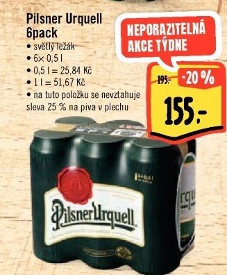 Pivo Pilsner Urquell