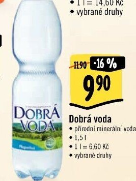 Přírodní voda Dobrá voda