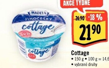 Sýr Cottage Jihočeský Madeta