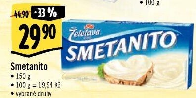 Sýr tavený Smetanito Želetava