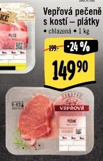 Vepřová pečeně s kostí Albert