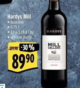 Vína Mill Cellars Hardys