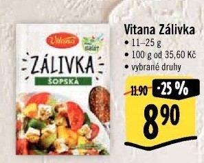 Zálivka salátová Vitana