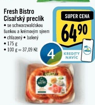 Císařský preclík Albert Fresh Bistro