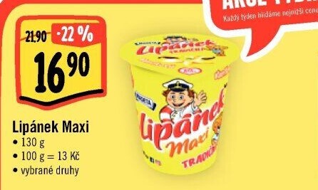 Dezert Lipánek Madeta