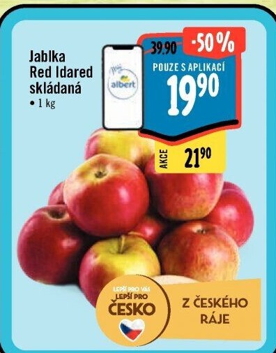 Jablka Idared