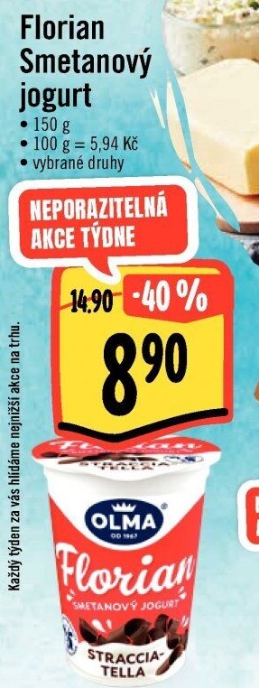 Jogurt smetanový Florian Olma