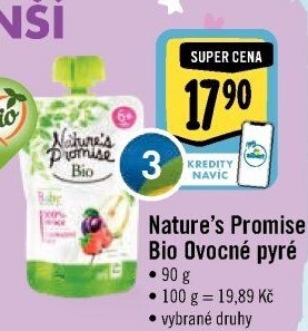 Kapsička ovocná 100% Bio Baby Nature'