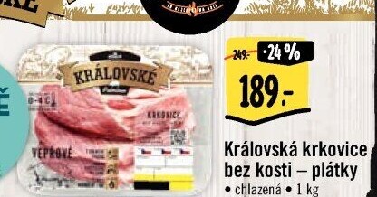 Královská krkovice bez kosti Albert