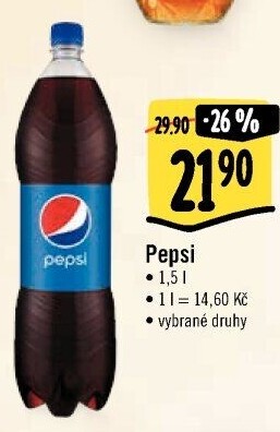 Limonáda Pepsi