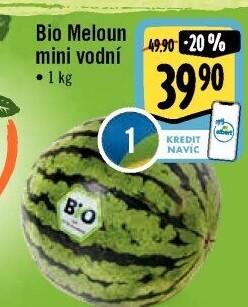 Meloun vodní Baby bio