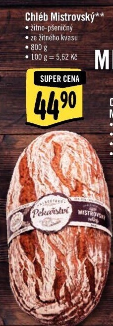Mistrovský chléb Albert