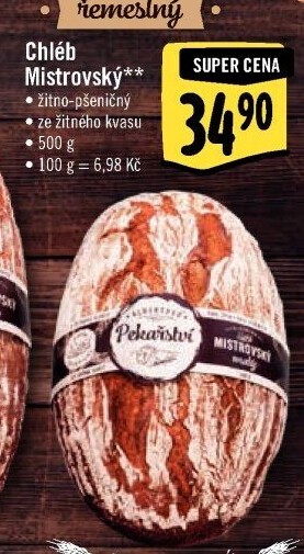 Mistrovský chléb Albert