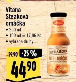 Omáčka steaková Vitana