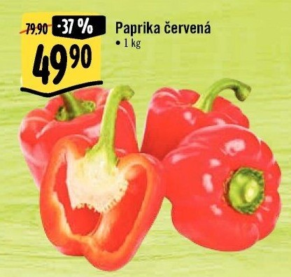 Paprika červená