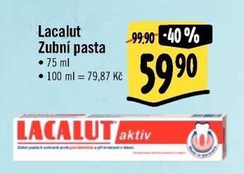 Pasta na zuby Aktiv Lacalut