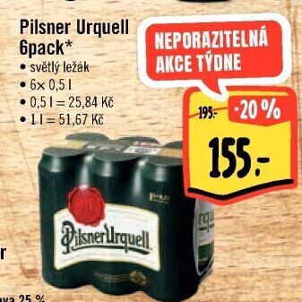 Pivo Pilsner Urquell