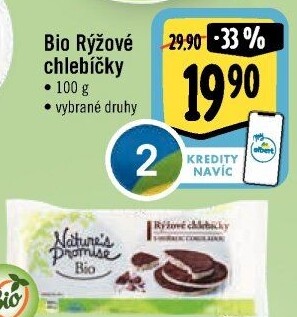 Rýžové chlebíčky bio Nature'