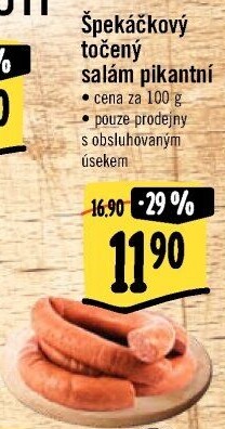 Salám špekáčkový pikantní točený