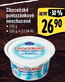 Tradiční pomazánkové Choceňské