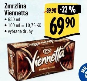 Zmrzlinová roláda Viennetta Algida
