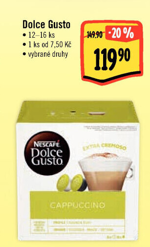 Kapsle Dolce Gusto Nescafé