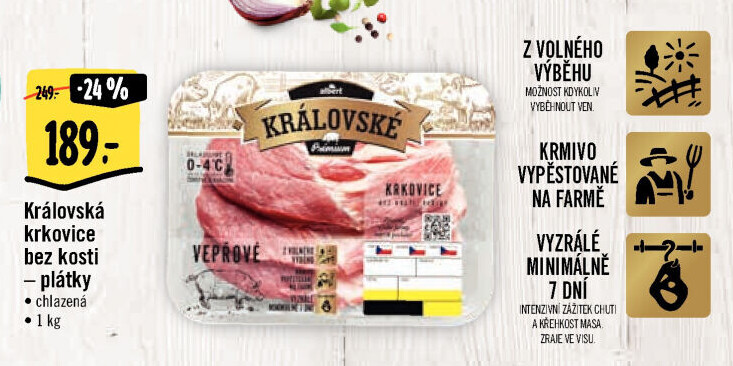 Královská krkovice bez kosti Albert