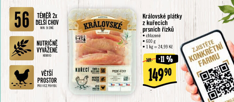 Kuřecí prsní řízky Albert